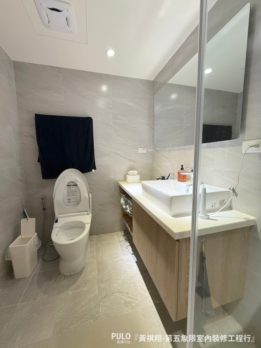 15坪高雄无印风中古屋装潢丨中国高雄丨第五象限室内装修工程行-37