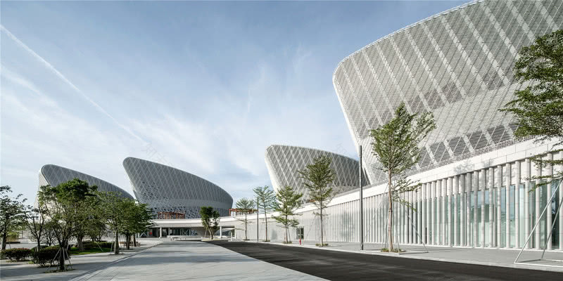 福州海峡文化艺术中心——现代主义建筑的茉莉花语-8