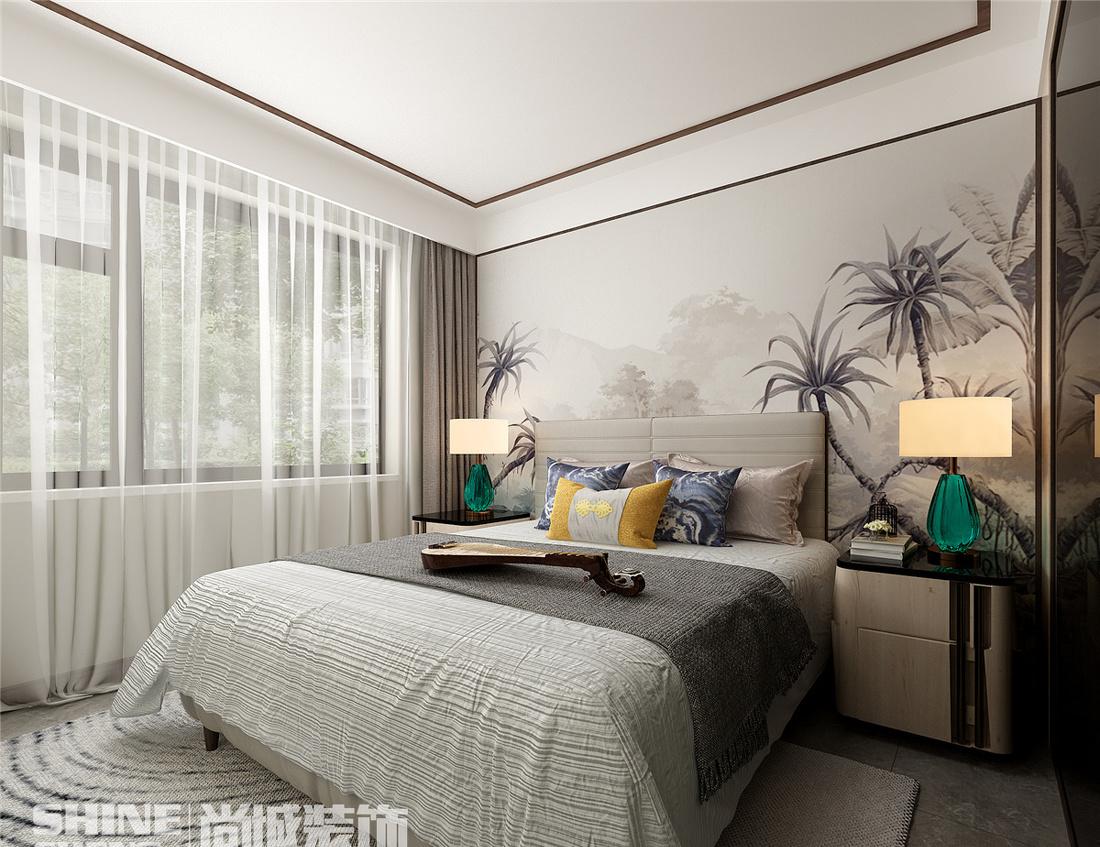 紫郡府新中式风格装修-28