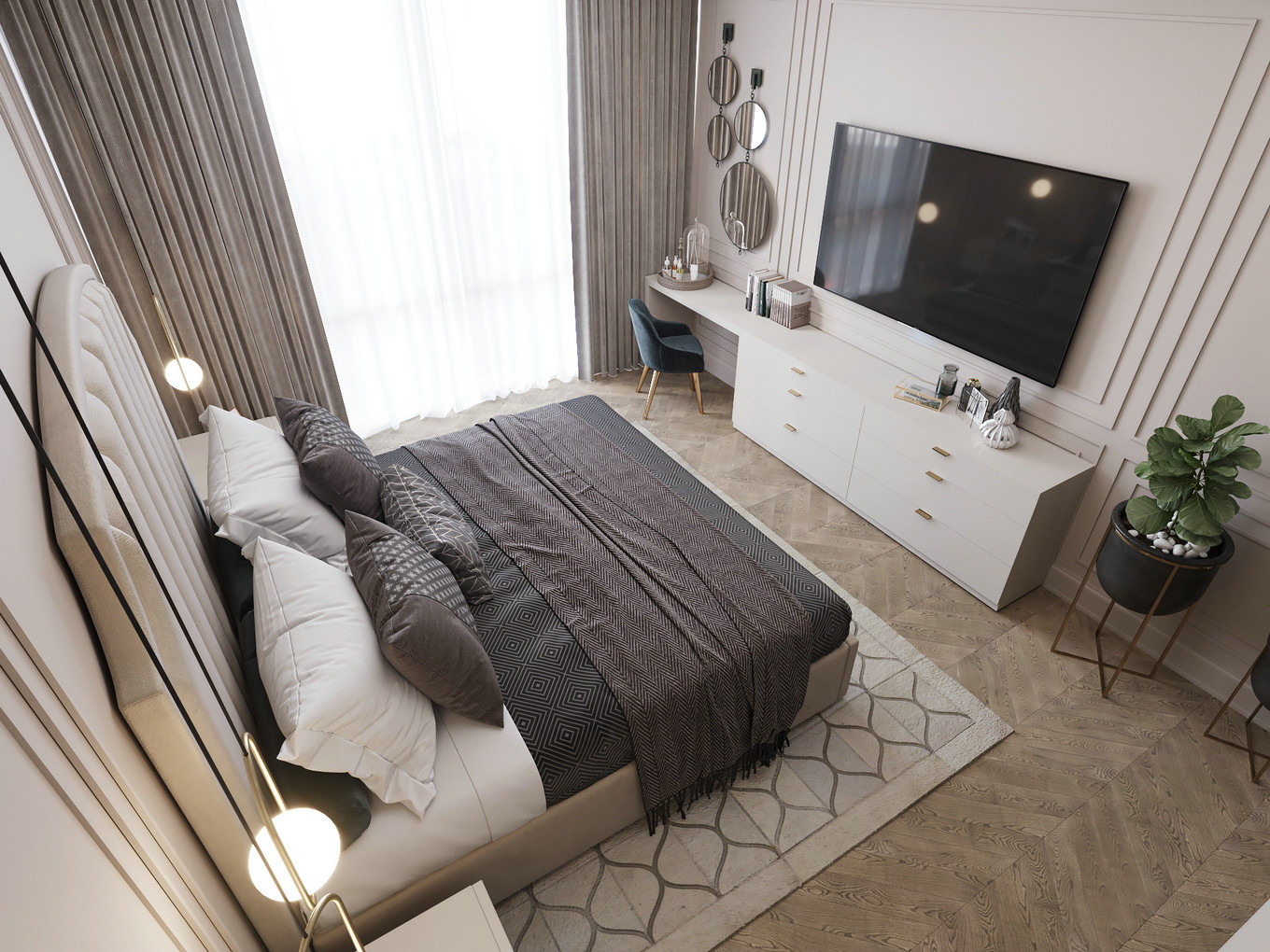 摩登现代风格设计，轻奢风潮展现极致魅力-12