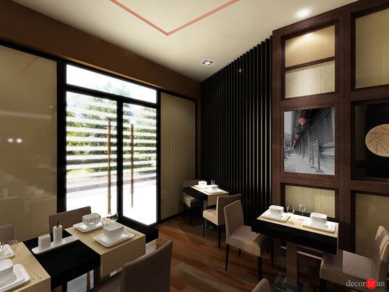 亚洲传统风格餐厅设计-3