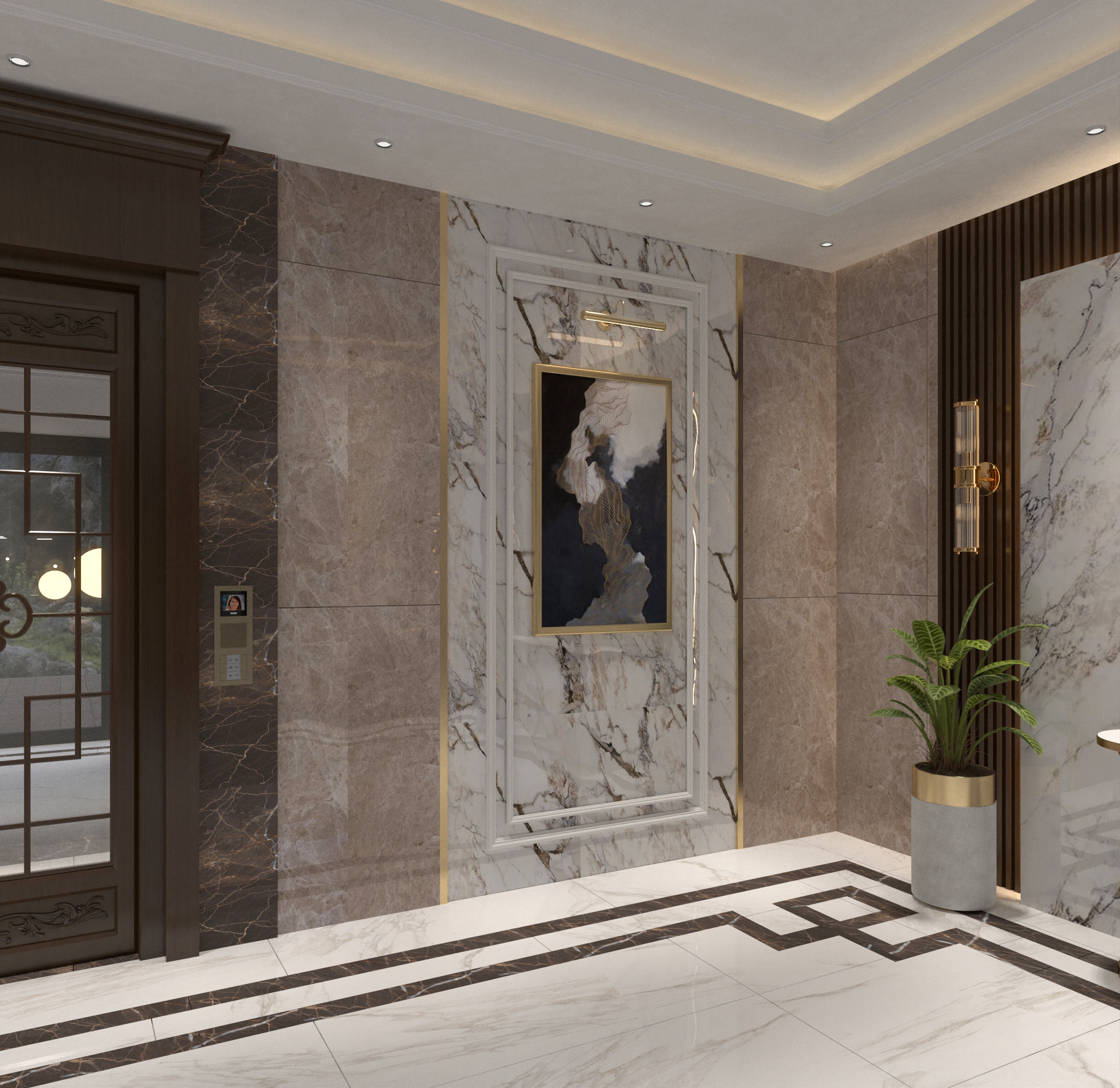 伊斯坦布尔住宅入口设计丨土耳其伊斯坦布尔-3