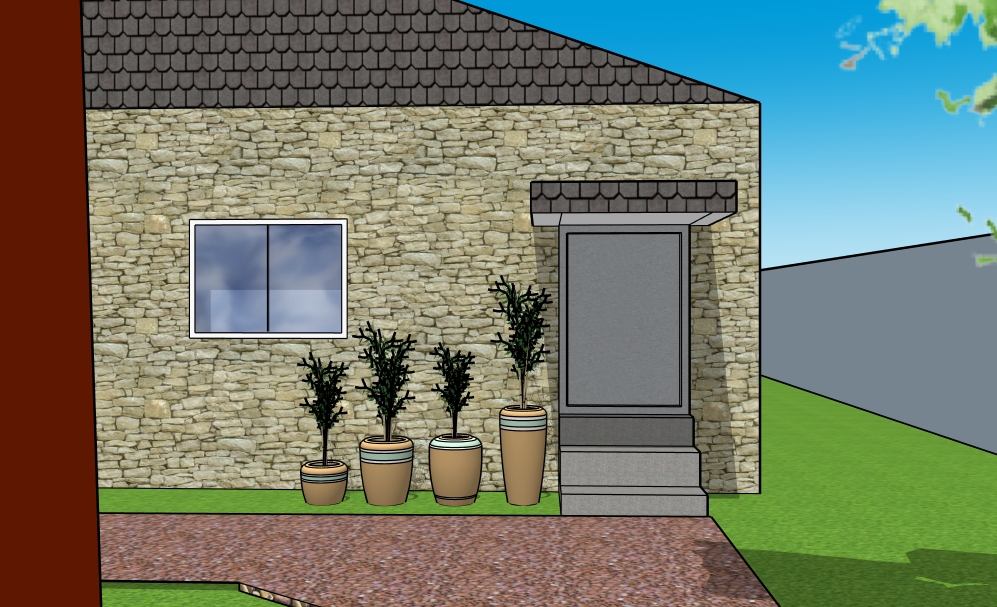 Ландшафтный дизайн участка 25*40-5