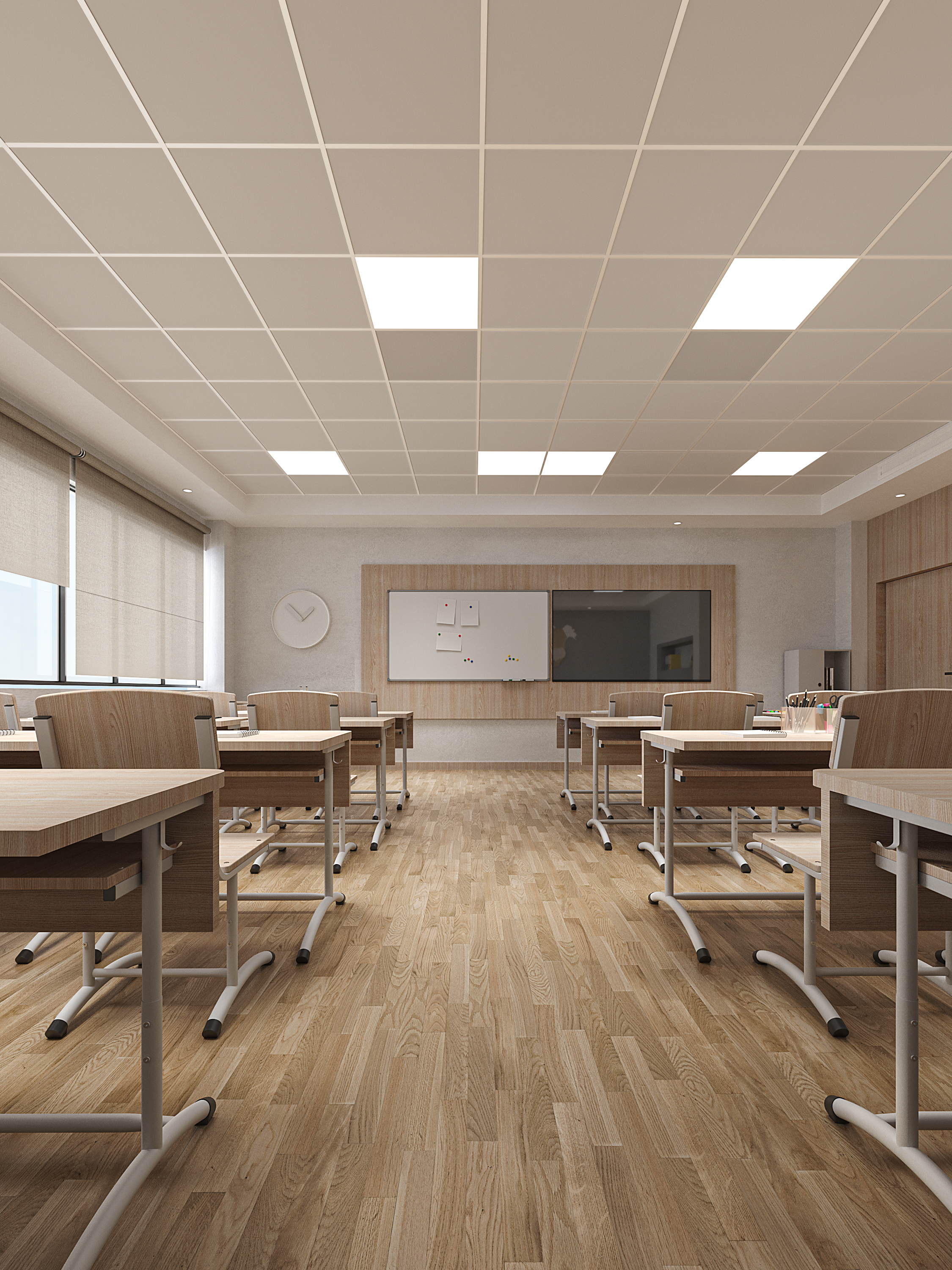 现代小学 学校室内设计丨沙特阿拉伯-47