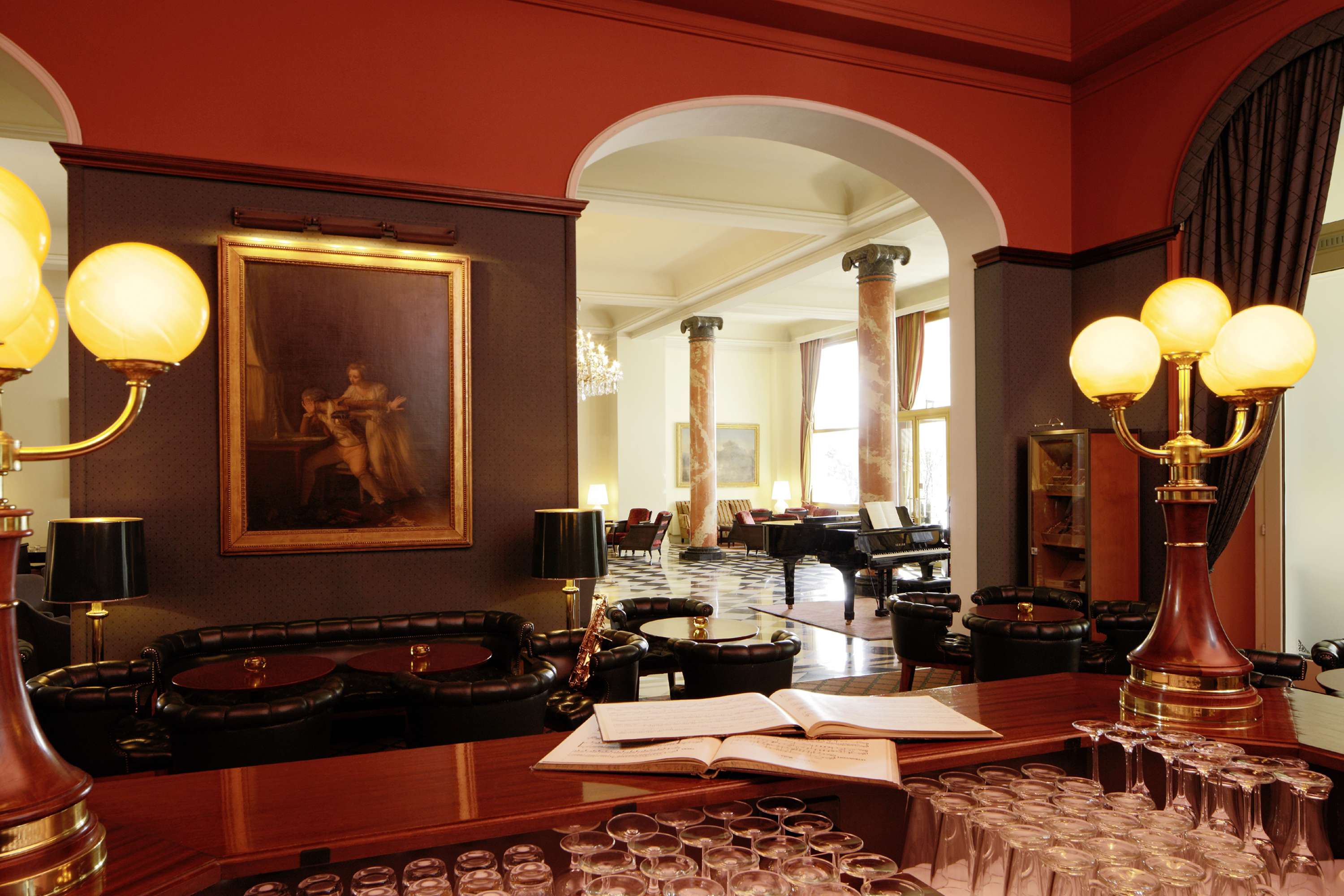 瑞士卢塞恩皇宫酒店-14