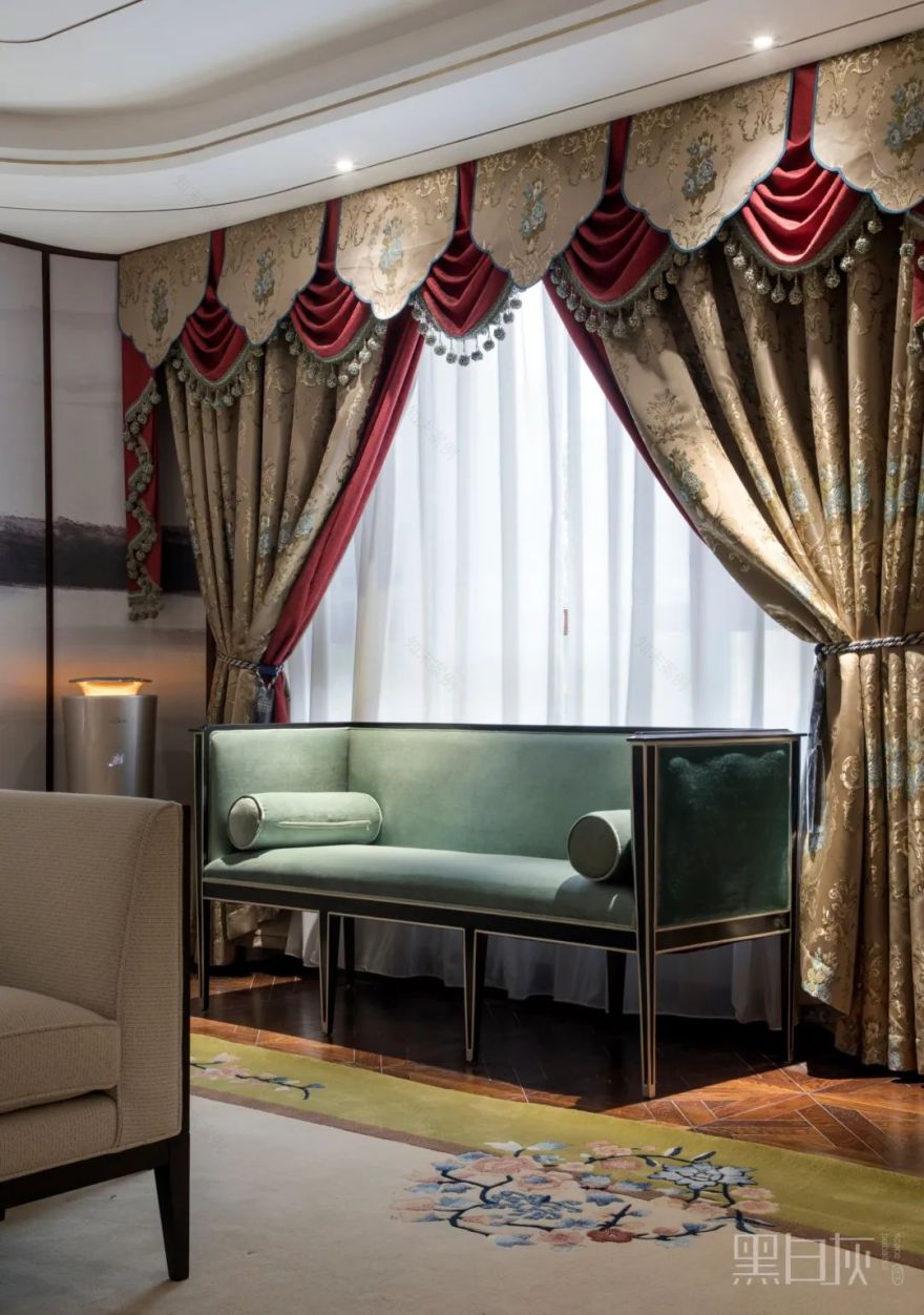 万霖花园轻奢新中式,金色黄铜与白色木元素打造包容空间-84