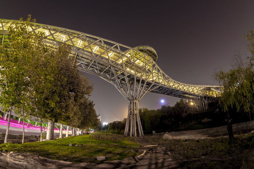 Tabiat Pedestrian bridge | Diba Tensile Architecture-16