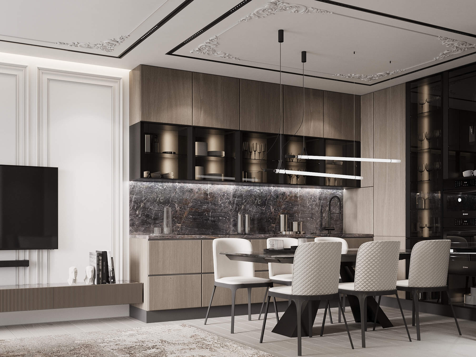 90㎡高级灰色系公寓设计 至素至简，气质非凡！-7