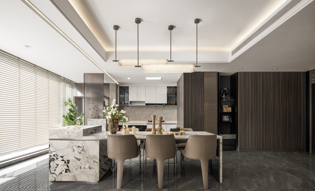 蜀道·宽境 143㎡样板间+架空层丨中国成都丨北京靳朝晖设计有限公司-12