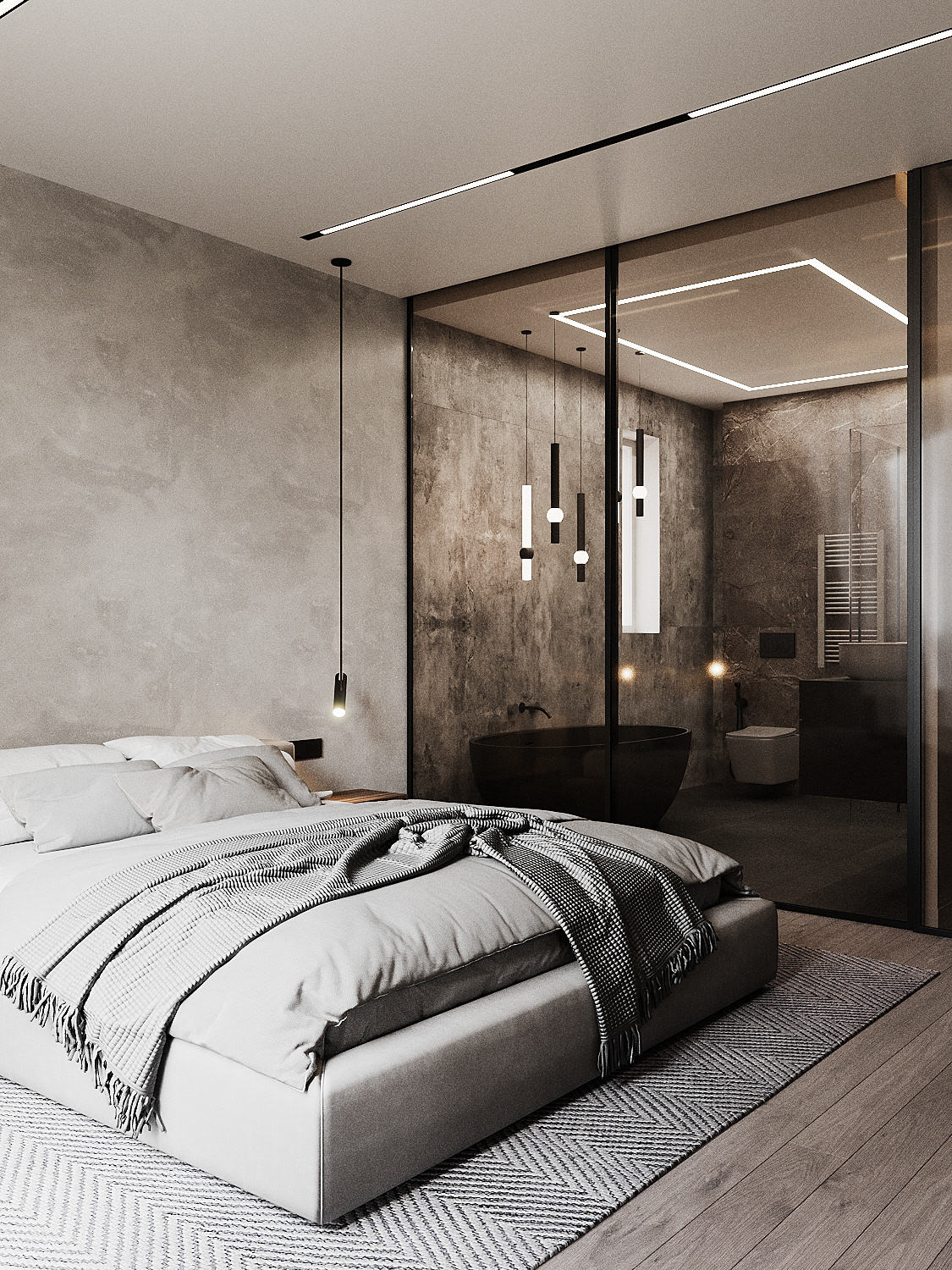 80㎡公寓设计 氛围感超足！-15