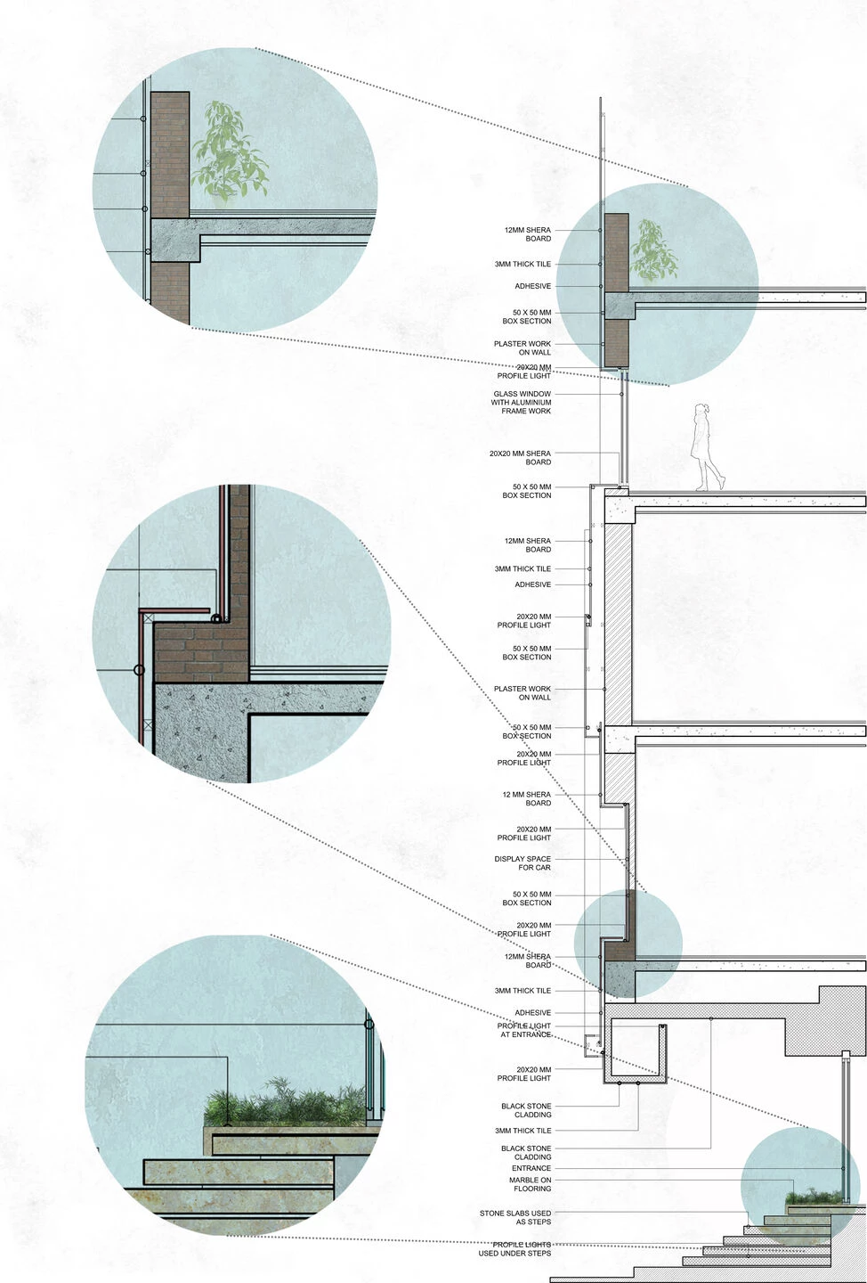 Stone· India 建筑丨印度新德里丨Spaces Architects @ ka-11