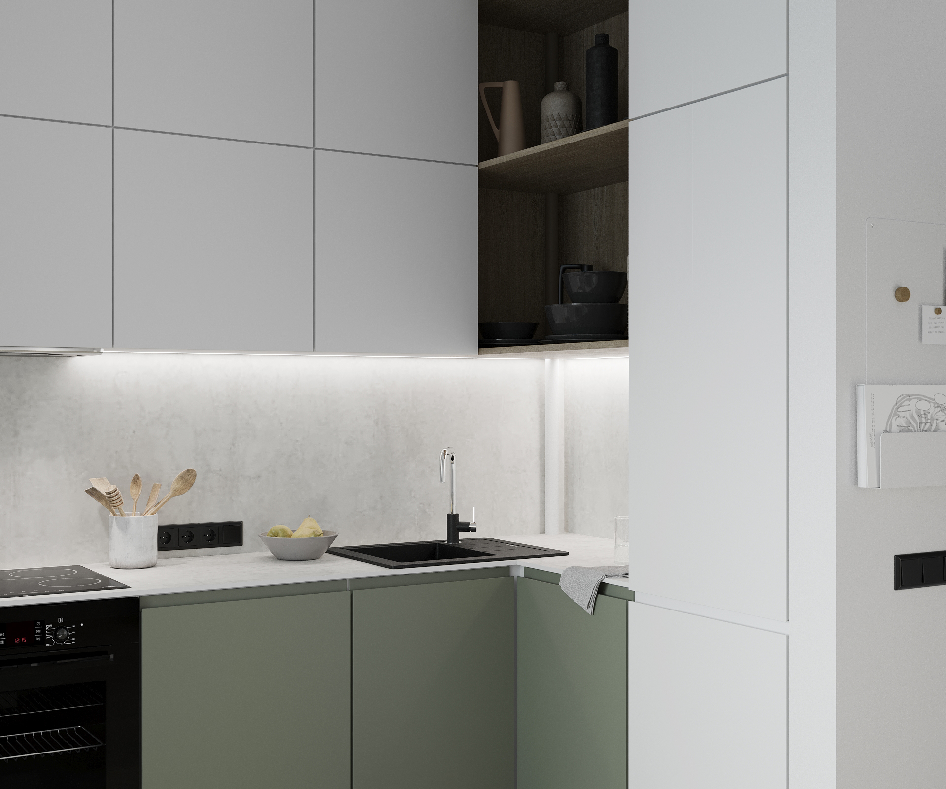 Lviv 公寓室内设计丨乌克兰利沃夫丨Viktoriia Aloshyna-18