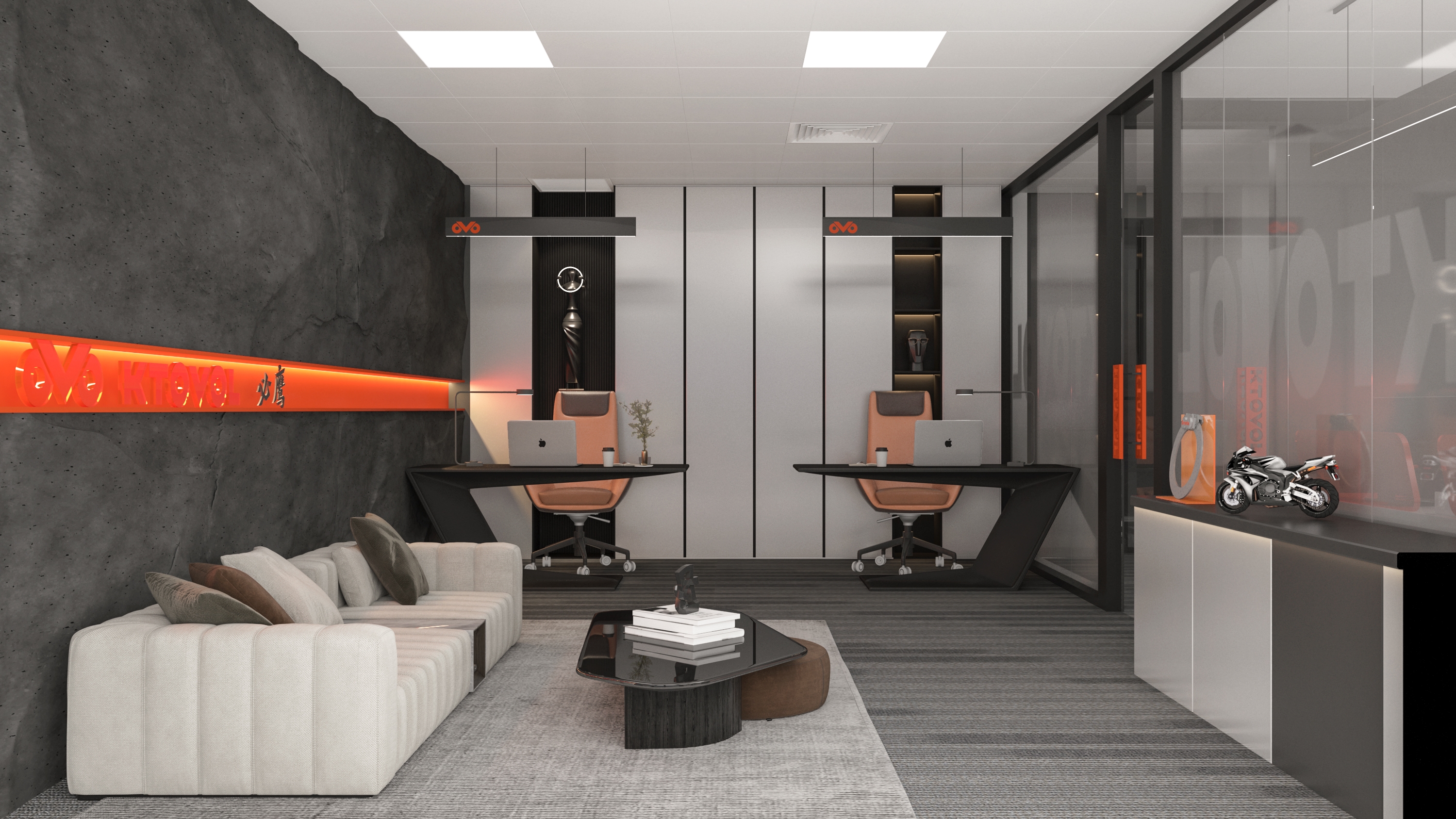 必鹰空间设计丨蕉兽-11