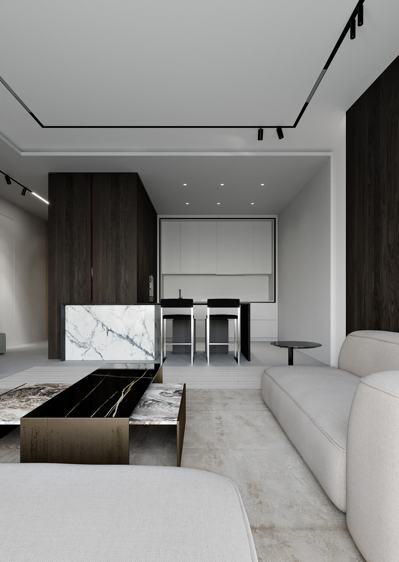 110平 现代简约 空间设计！-0