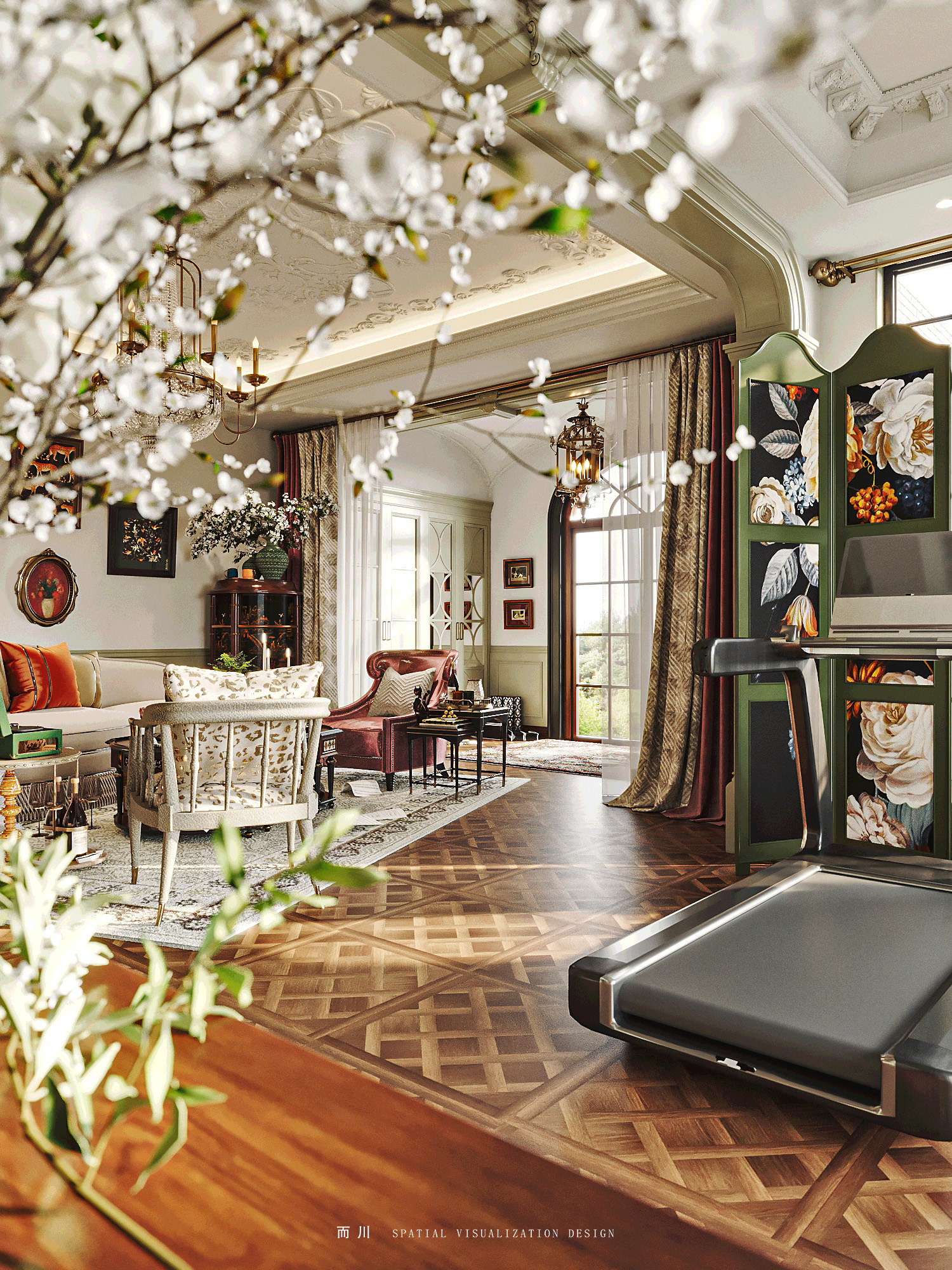 美式复古（壹）丨魔方空间设计-23