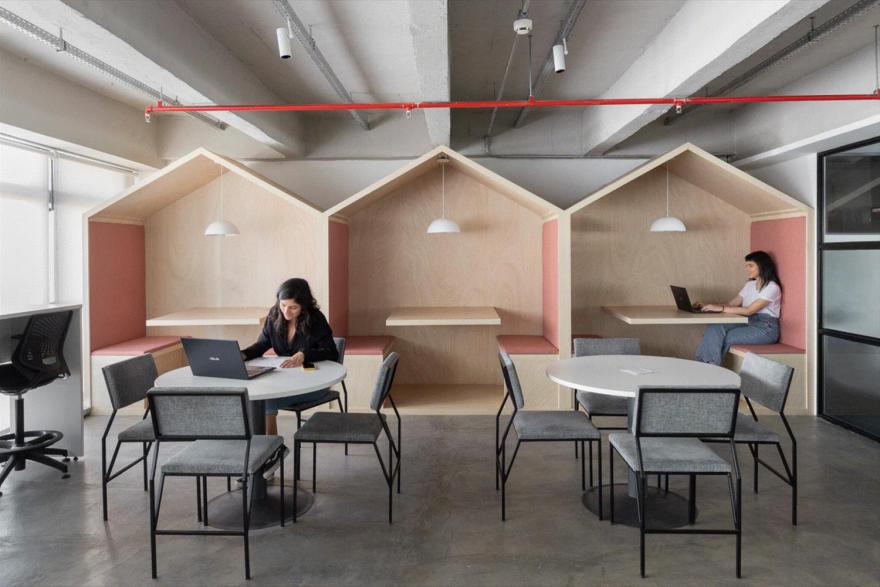 巴西 DF 企业办公室 | 现代混凝土与玻璃的完美融合-6