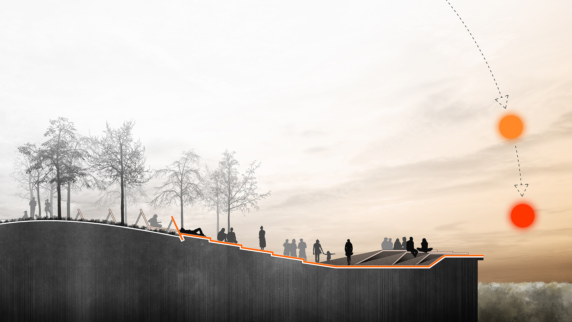 伊兹密尔海滨重塑项目 · Bostanlı日落休息室&人行天桥-66