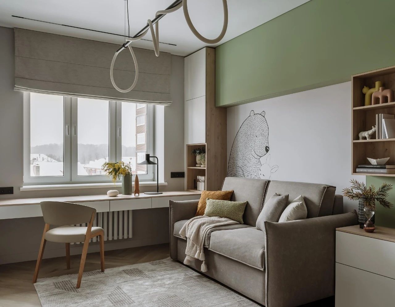 国外网红公寓室内设计丨Dina Gerasina-21