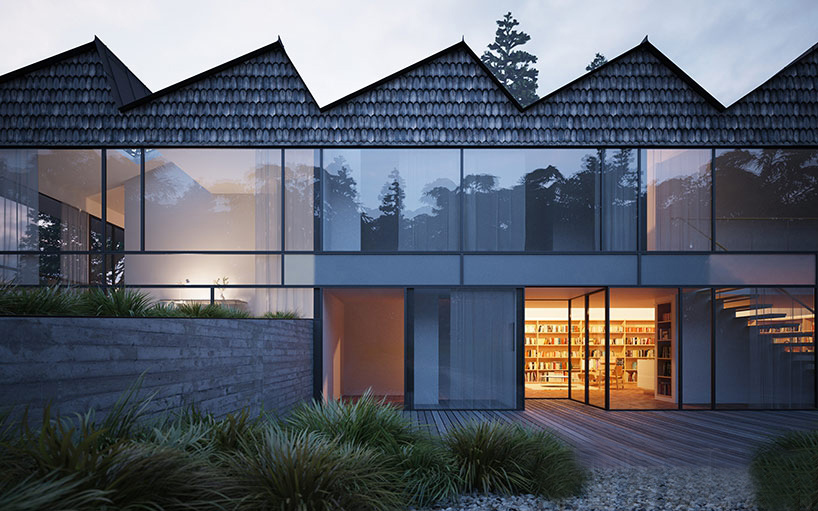 加州锯齿形屋顶的 Hendee·Borg 住宅-9