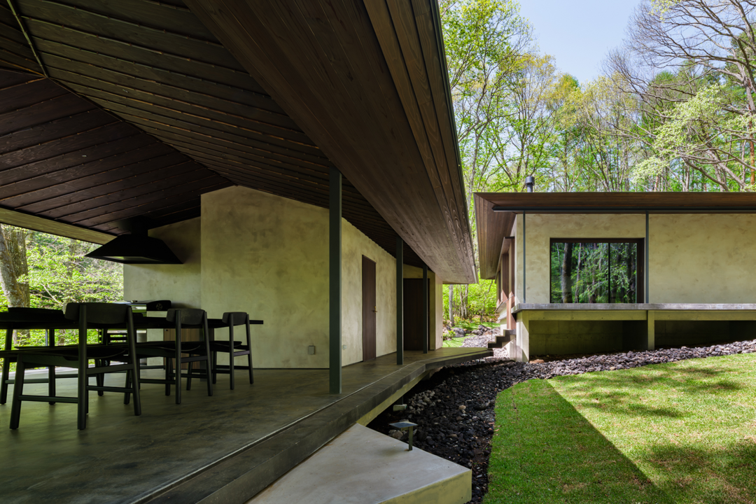 红松林中的然居丨奥野公章建筑设计事务所-12
