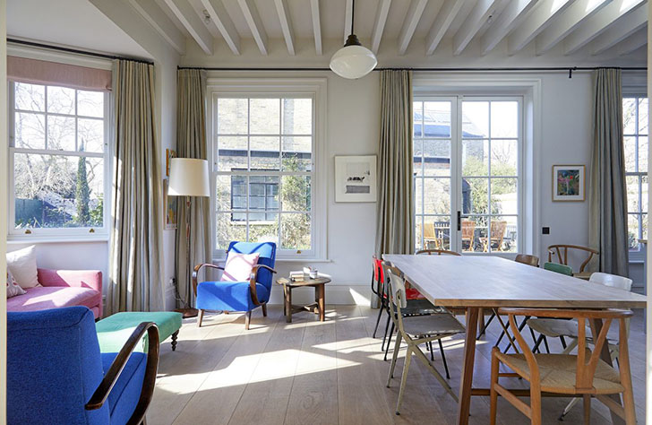 伦敦多彩维克多利亚式联排别墅-5