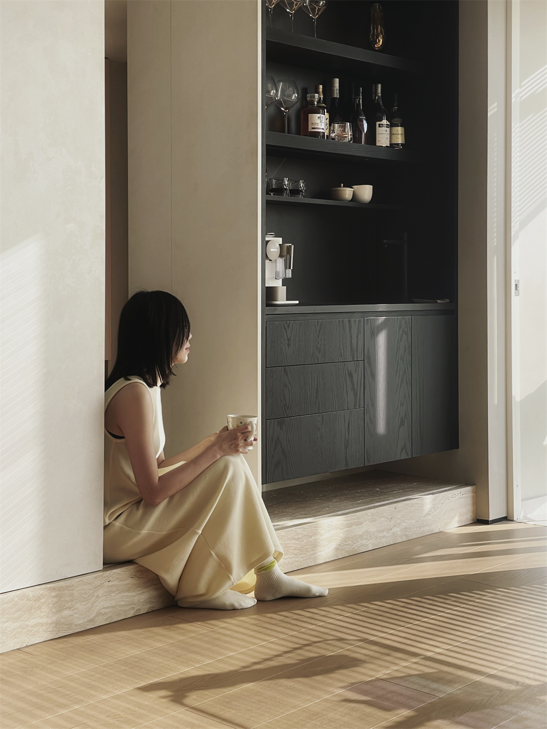 温馨艺术家居设计丨懒猫创意空间-20