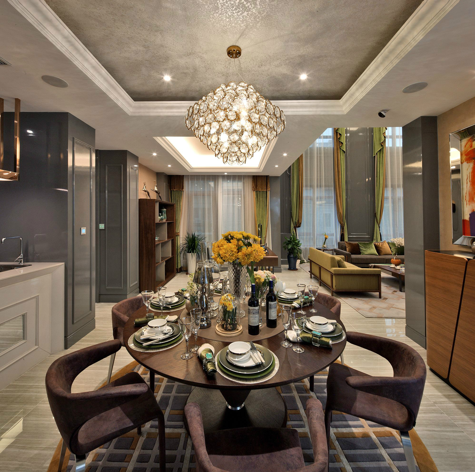 S A M 迅美设计  天茂湖观湖别墅样板房-5