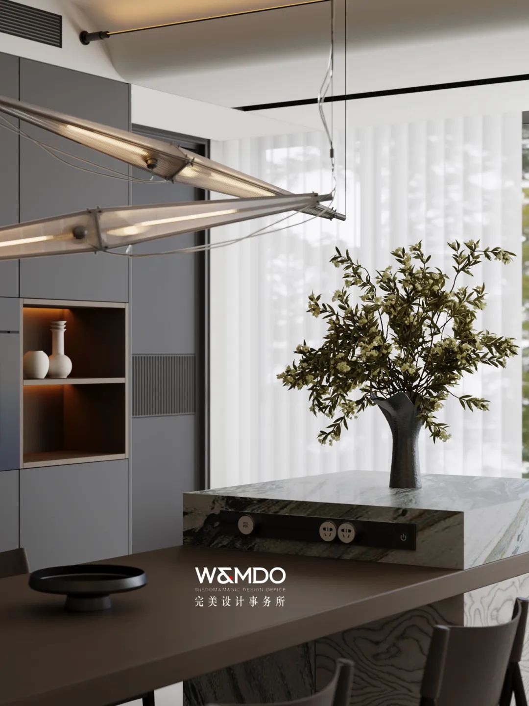 十里江湾住宅空间设计丨中国四川丨W&MDO 2025&DESIGN-22