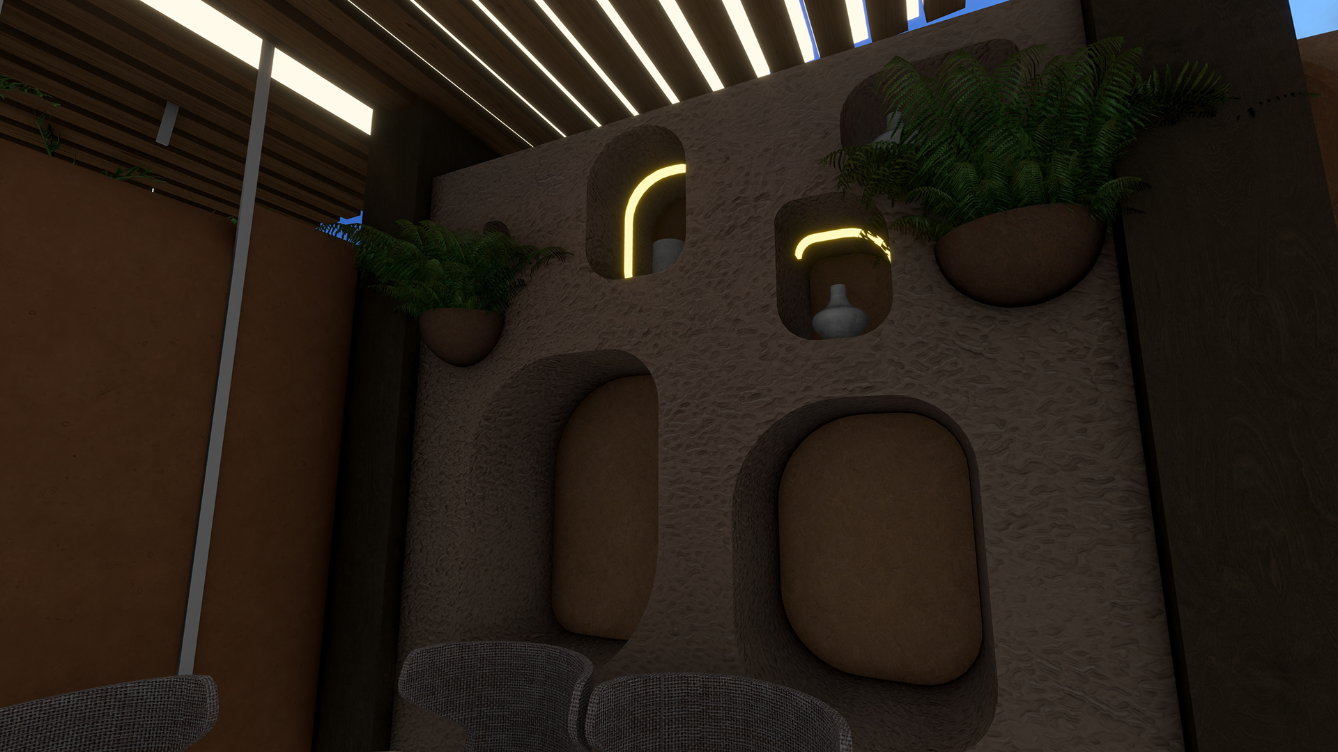 Mansoura 大学图书馆室内设计丨DESIGNED FURNATURE-5