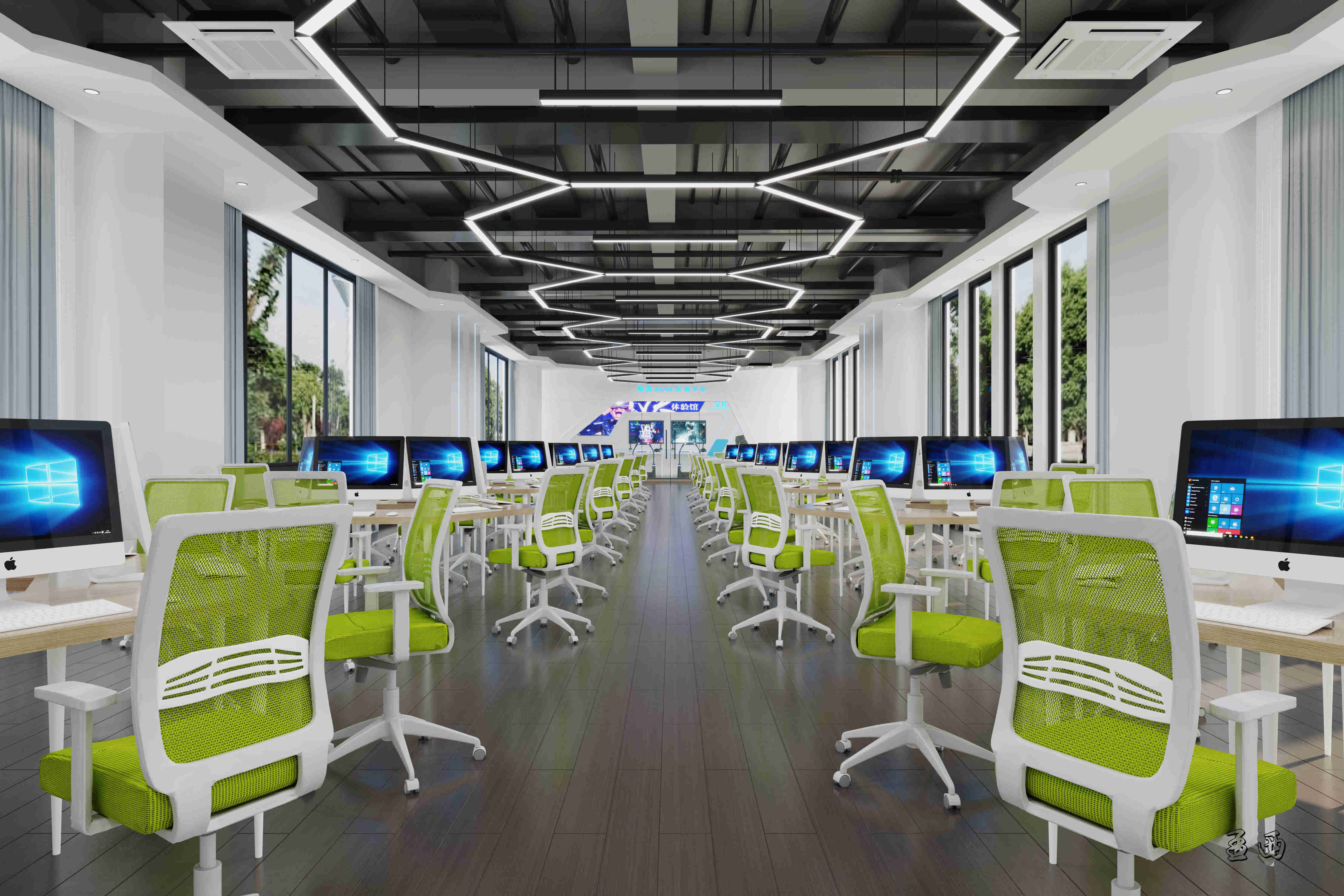 电商机房室内设计-4