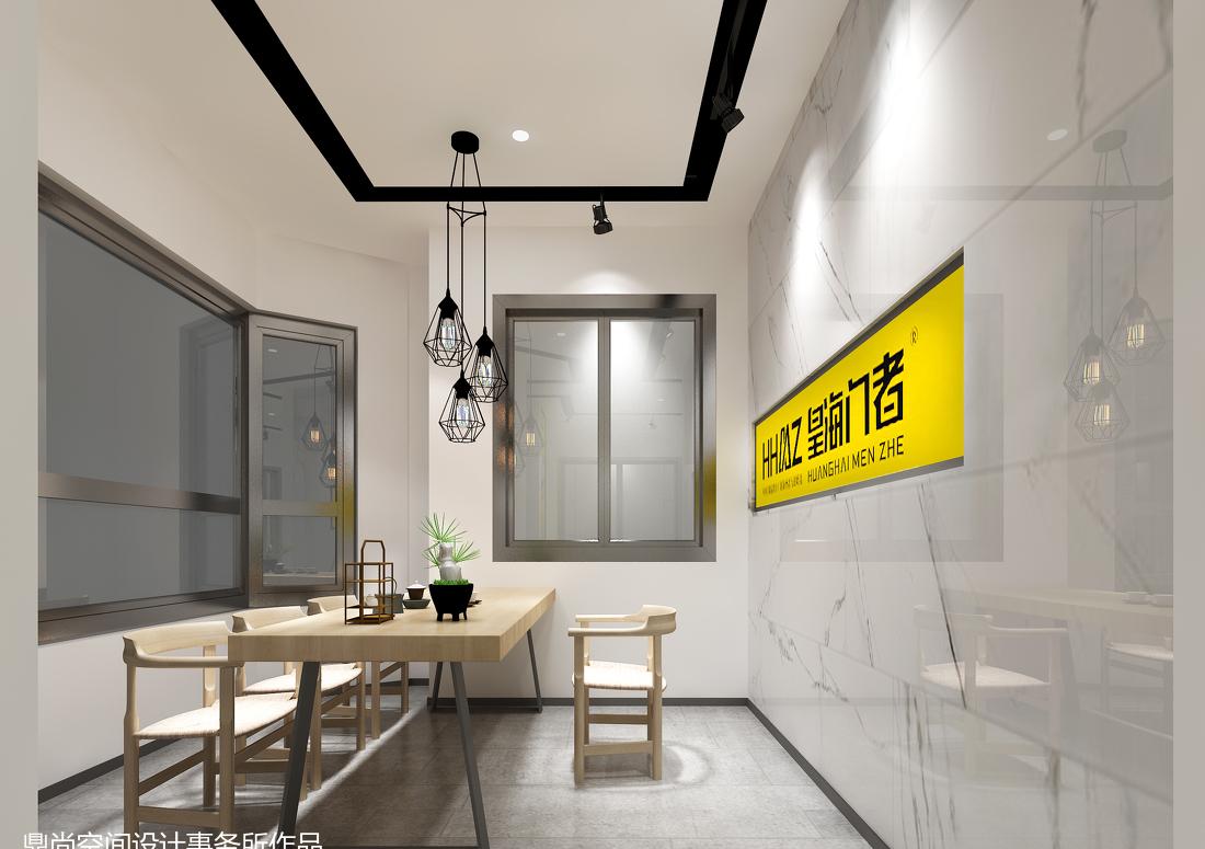 简约艺术风格门窗店设计-4