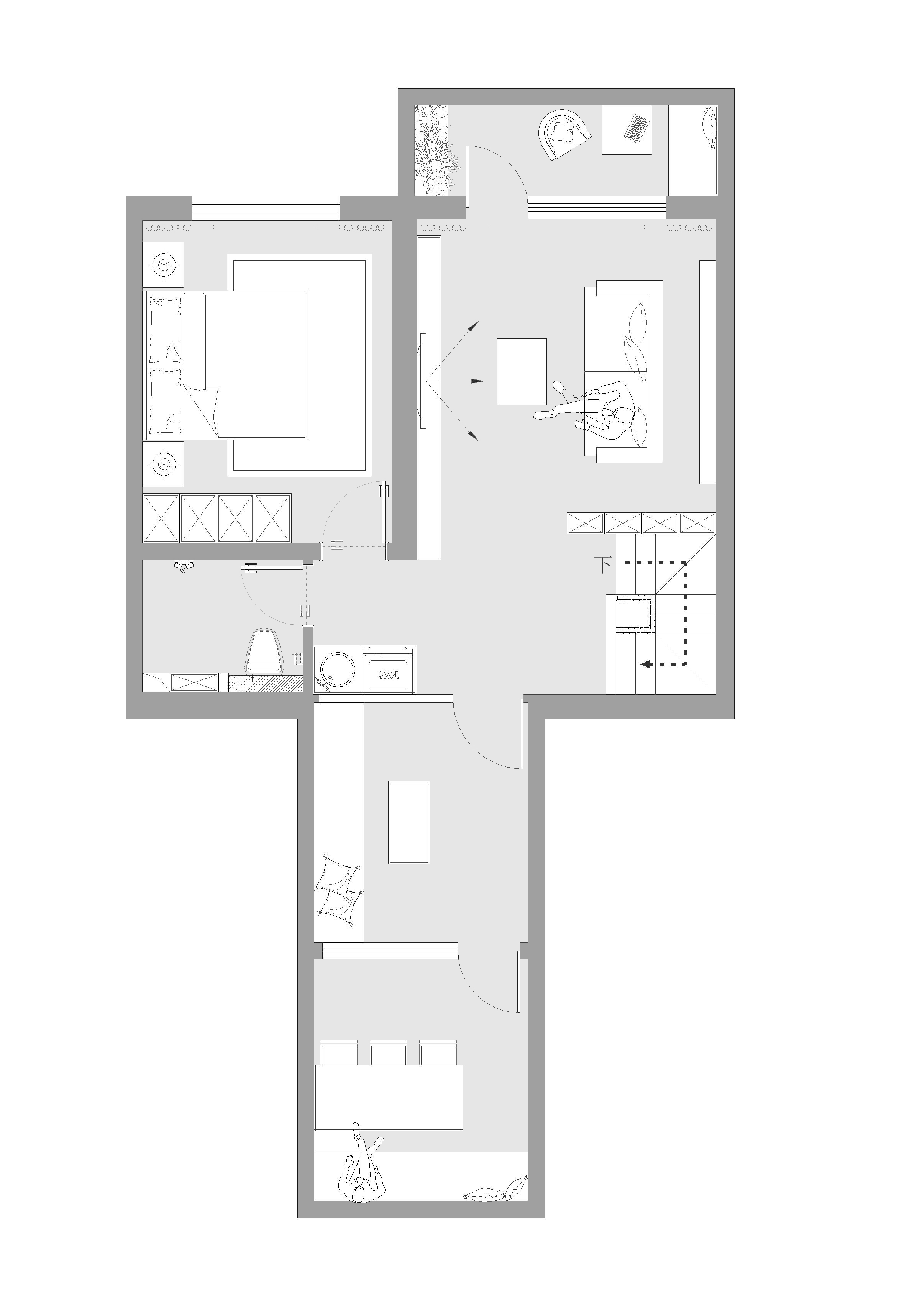四季厨房 | 绿色植物环绕的休闲空间-56