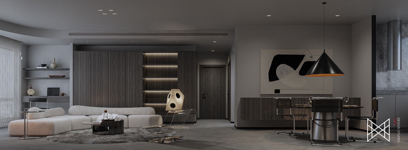 微白×包豪斯极简空间美学设计-40