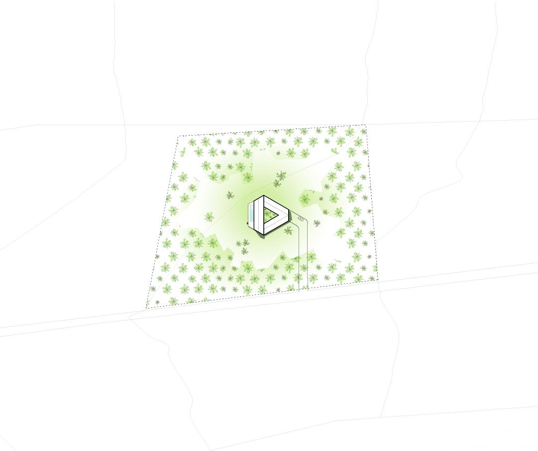 厄瓜多尔 Puerto Cayo 三角住宅 | 自然通风的绿色庭院设计-37