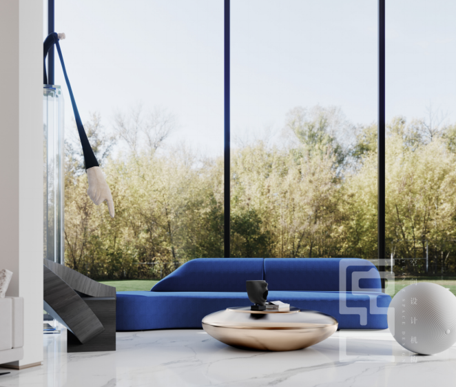 几何之美,原色空间设计的售楼部艺术-6