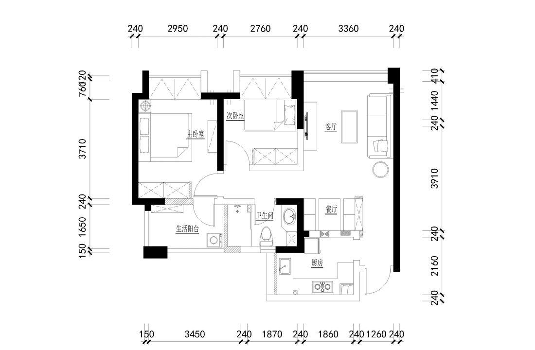 《清羽设计》MINI X · 小户型家居改造的灵感之作-47