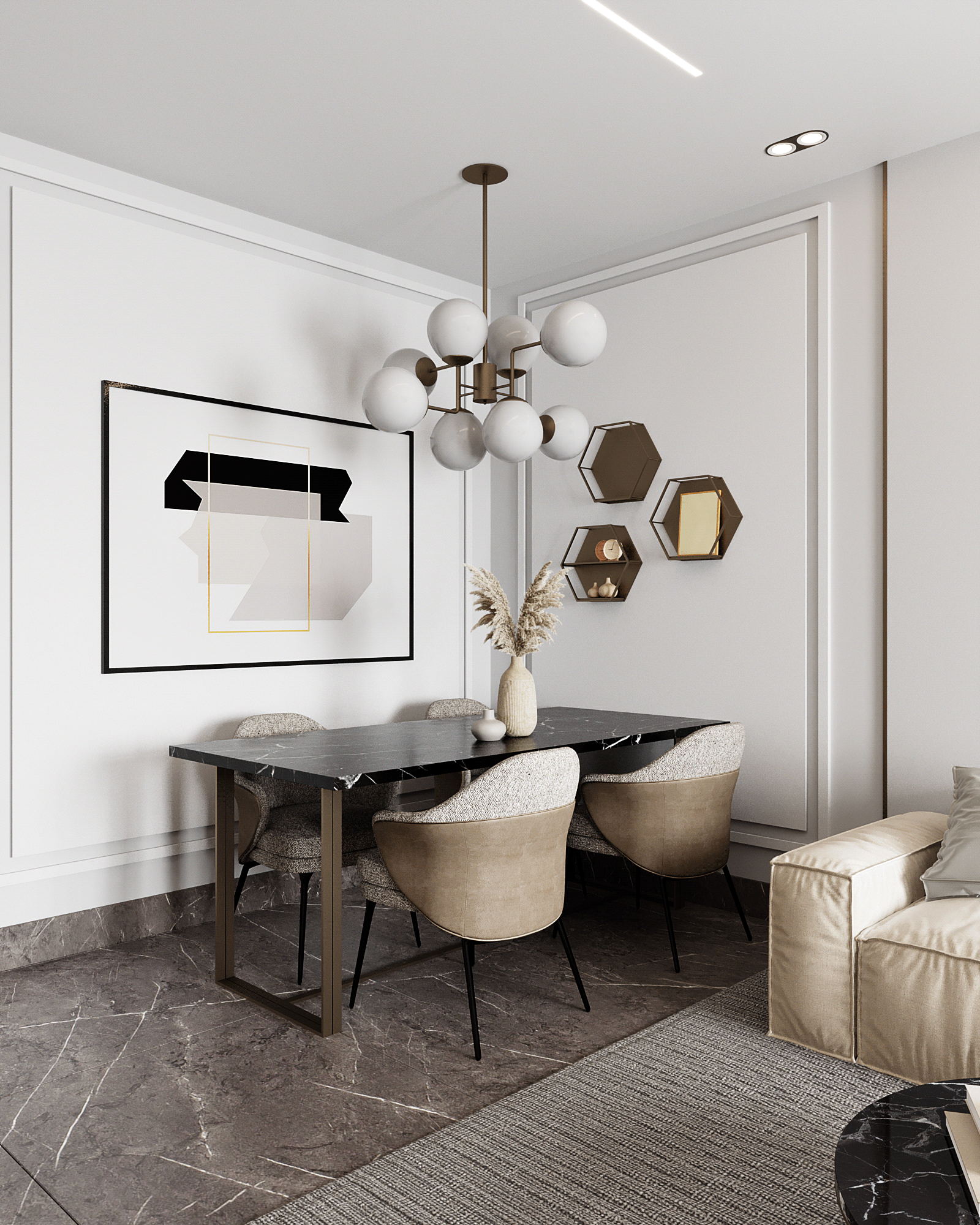 102㎡浅色系住宅设计 超舒适！-6