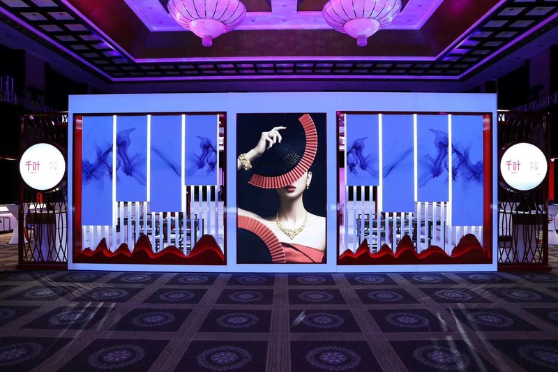 千叶珠宝清淡水墨限时快闪店设计-6