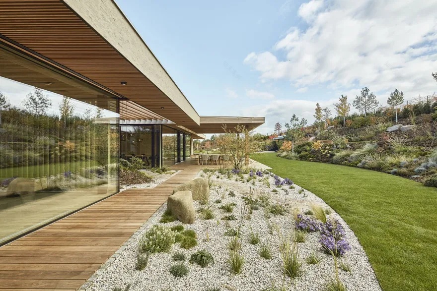 布拉格附近的花园别墅丨CzechPrague丨Atelier Kunc Architects-30