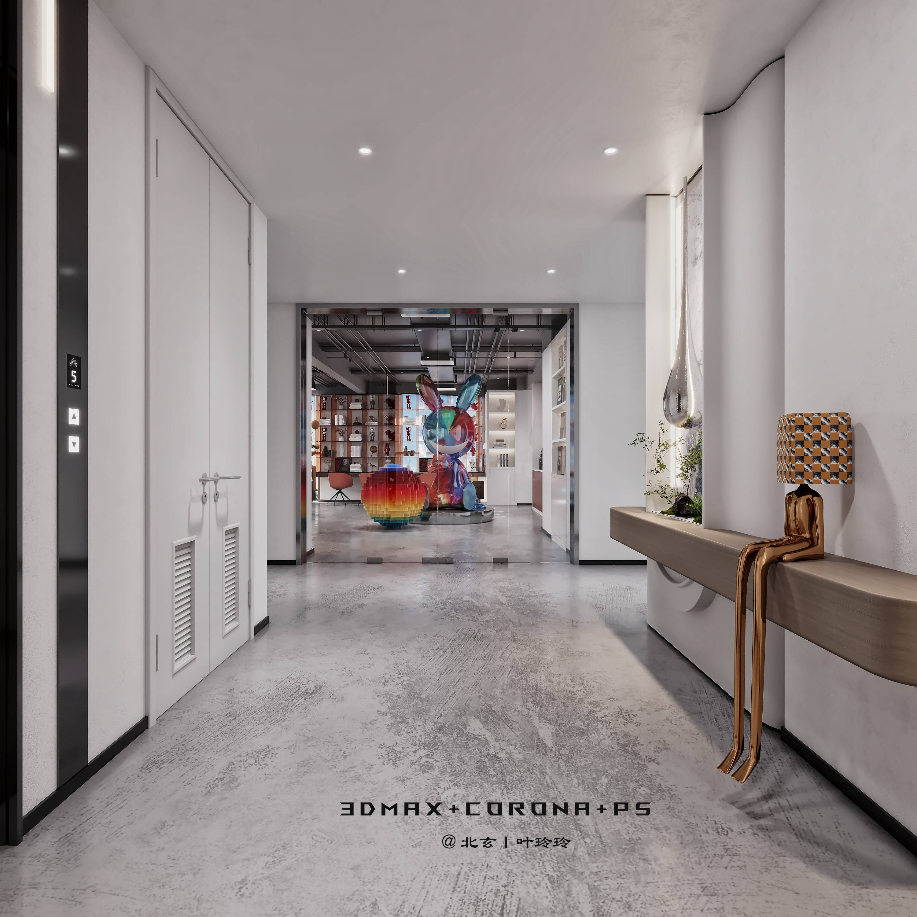 传媒公司办公室 | 搭建美妙的人文结构-6