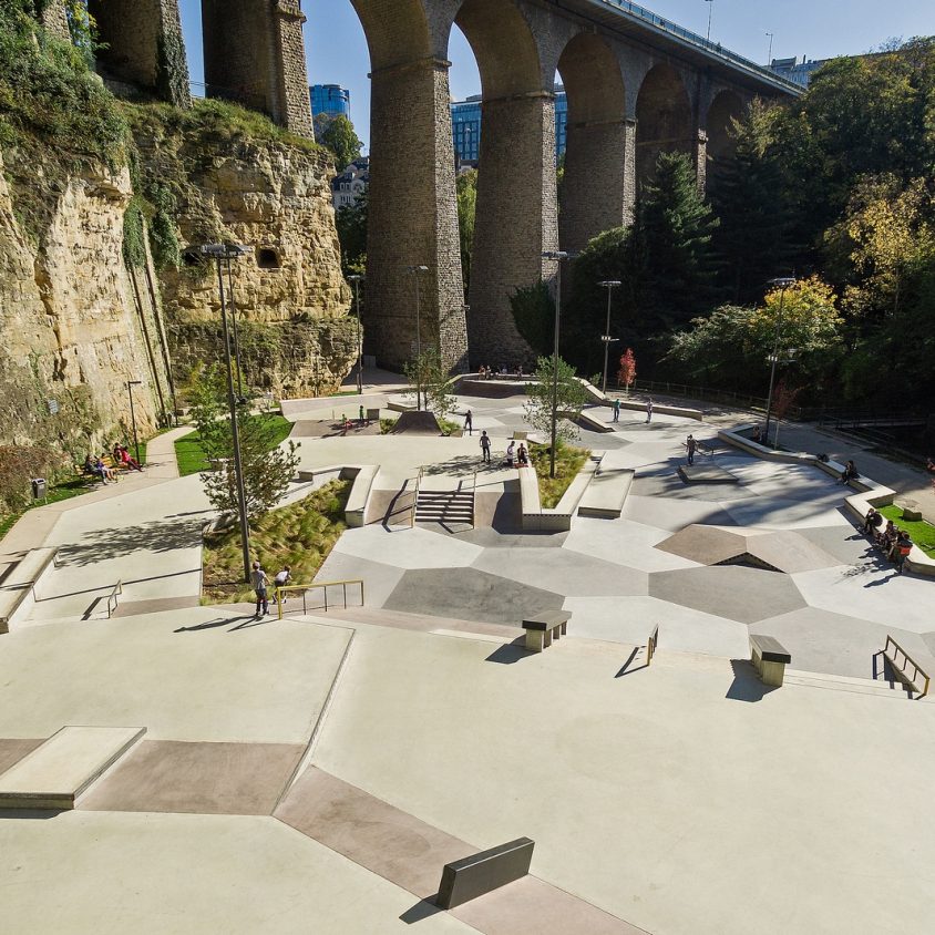 丨卢森堡丨Constructo Skatepark Architecture-30