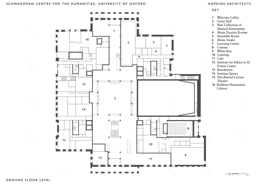 Schwarzman Center for the Humanities - University of Oxford / Hopkins Architects-13