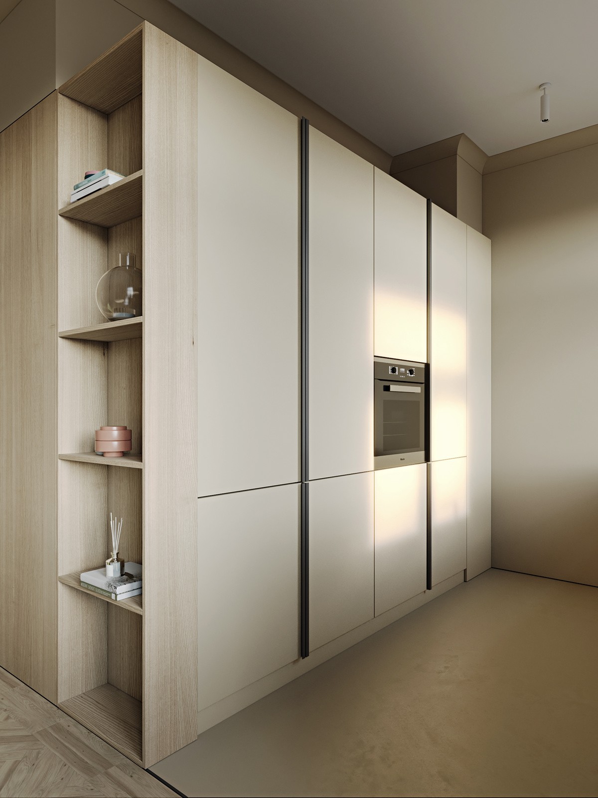 乌克兰基辅--现代清新质感公寓-14