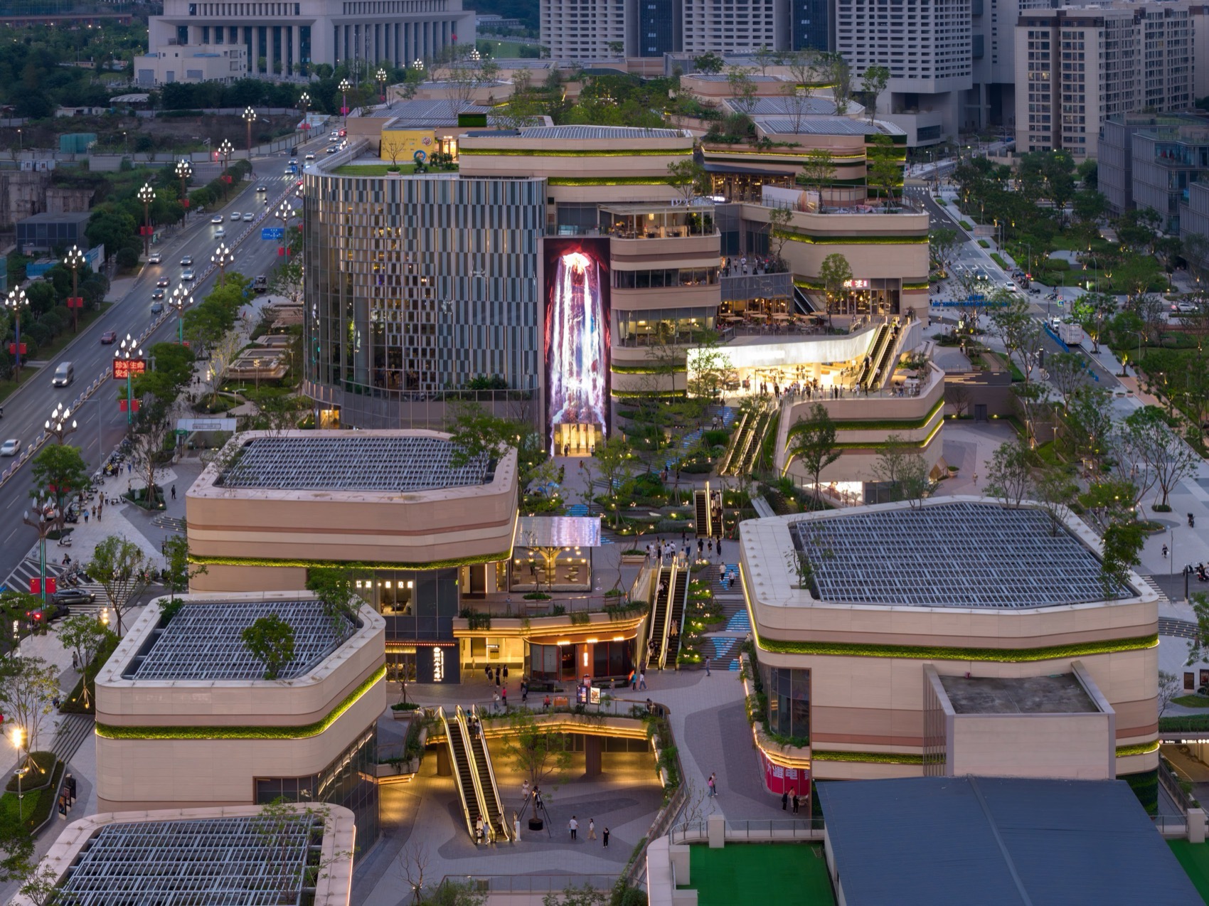 重庆光环花园城综合商业体丨中国重庆丨WTD纬图设计,PHA,奥雅洛嘉儿童,CAN-9