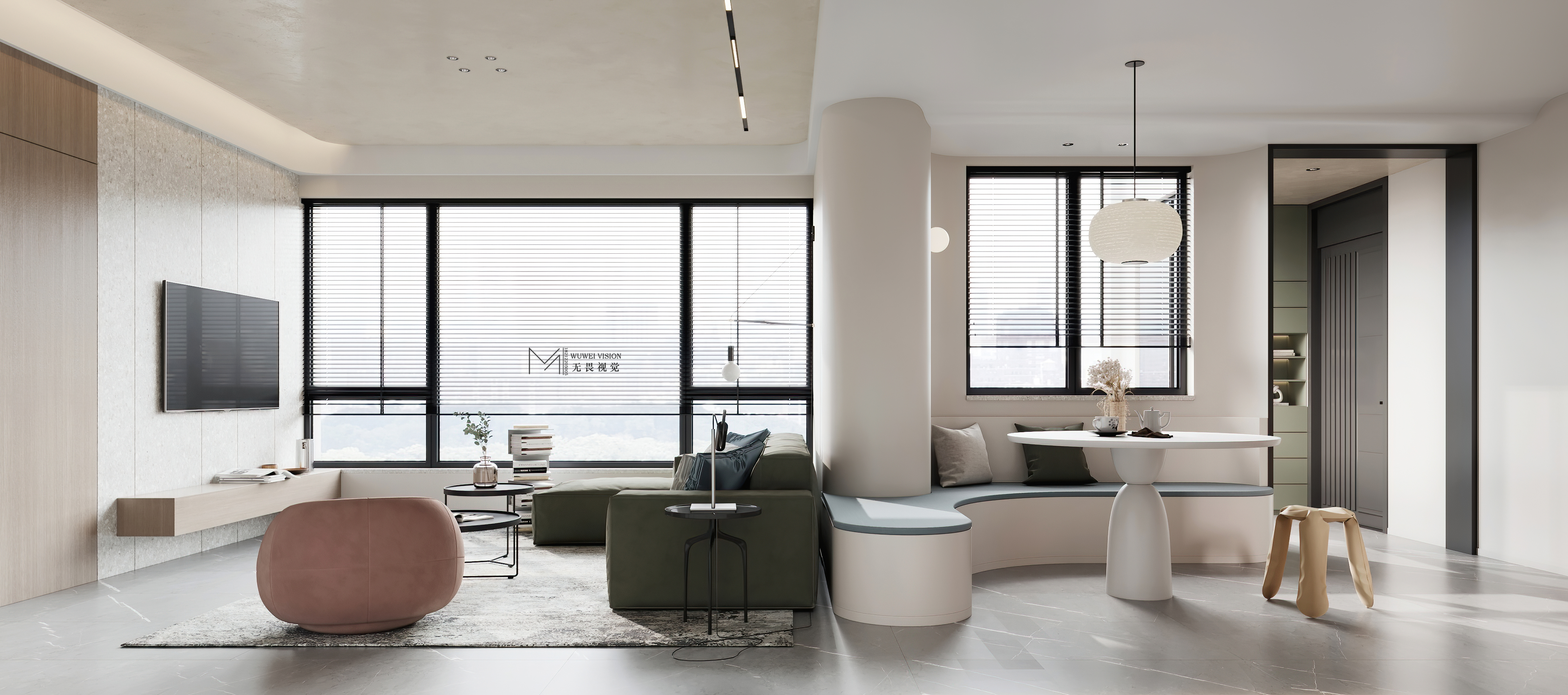 北欧风平层设计-20