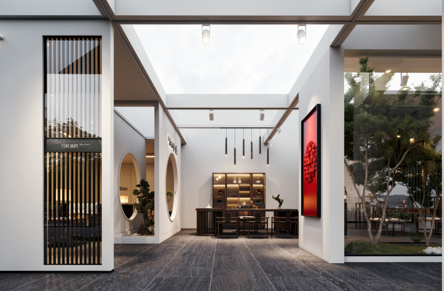 漫朴家具设计集合相关项目(含上海展,佛山店,茶空间展厅)丨中国上海-8