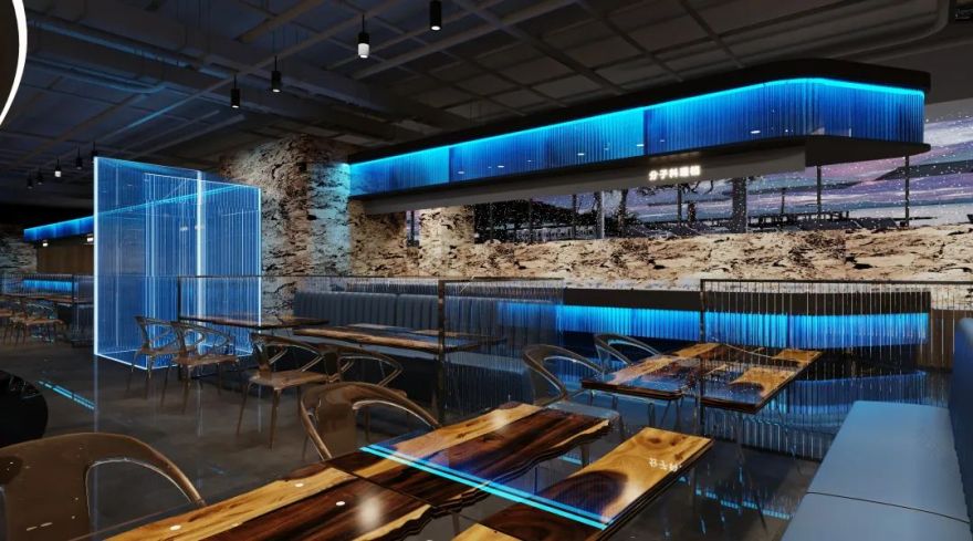 武汉自助餐厅丨中国武汉丨元束设计-13