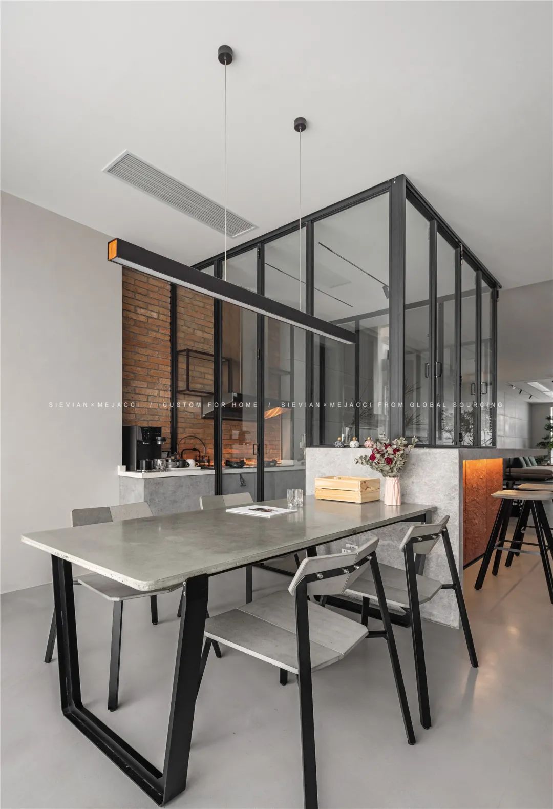 家居餐厅设计丨中国南京丨梅亚奇-118