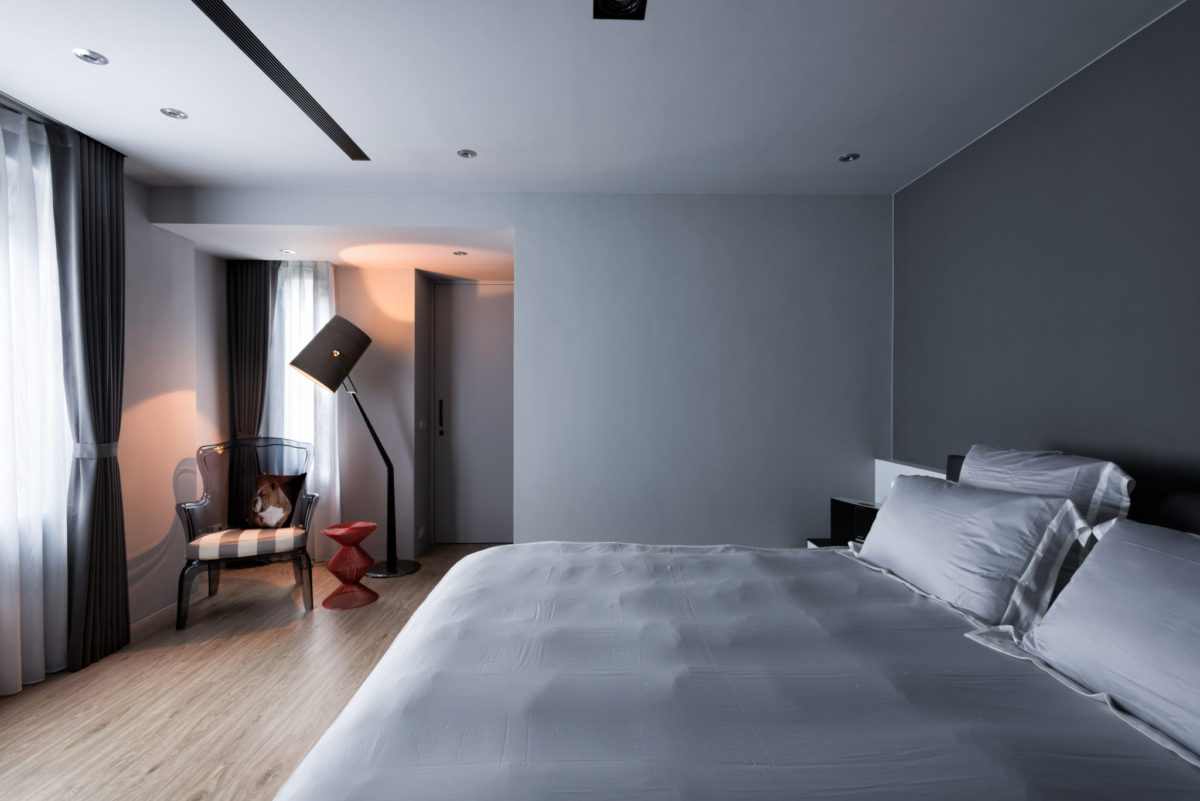 超线——现代感住宅  奇拓室内设计-9