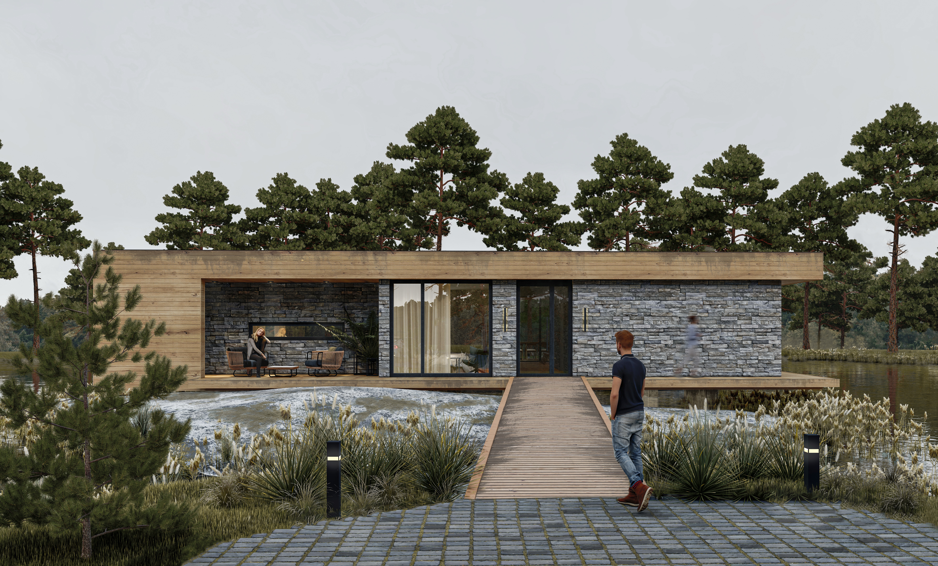 森林小屋丨乌克兰丨Popkov D.-6